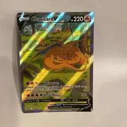 Charizard V Promo Card From The Sword And Shield Ultra Premium Collection - Image 4