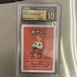The Pokemon Company CGC Pristine 10 Fuecoco 2023 Old Maid JP Promo #45 - Image 1