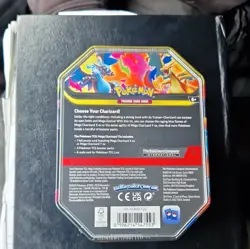 Pokemon Mega Charizard Y ex Promo Tin Trading Card Game English - Image 2