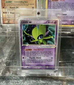 Pokemon TCG Celebi ex 017/017 POP Series 2 Holo EX English 80 HP Ultra Rare - Image 1