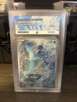 Pokemon TCG Articuno Card Journey Together 161/159 Illustration Rare Ace 9 - Image 1