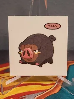 Japanese Lechonk Daiichi Pan Stickers Part 2 Pound Cake Pokemon Trading CG NM - Image 1