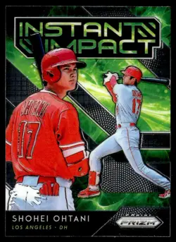 2019 Panini Prizm Instant Impact Shohei Ohtani Los Angeles Angels #II-4 - Image 1