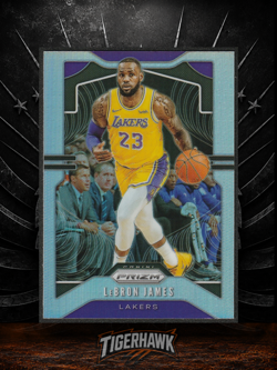 2019-20 Panini Prizm LeBRON JAMES #129 Silver Prizm - Image 1