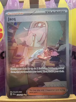 Pokemon TCG Jacq Scarlet & Violet Base Set 250/198 Special Illustration Rare - Image 1