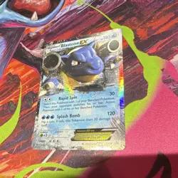 Pokemon TCG Blastoise EX XY XY30 Promo Holo Basic 180 HP English 2014 - Image 4