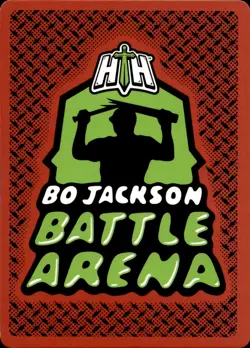 2026 Bo Jackson Battle Arena Tecmo Bowl Pepper Spray Insp. Ink Battlefoil #PJA7 - Image 2