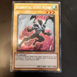 Yu-Gi-Oh! - Elemental Hero Avian (ALT ART) (LCGX-EN002) - Secret 1st Ed. - Image 1