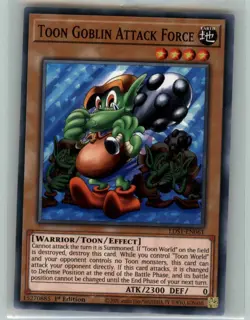 Toon Goblin Attack Force LDS1-EN061 Legendary Duelists: Season 1 Yu-Gi-Oh - Image 1