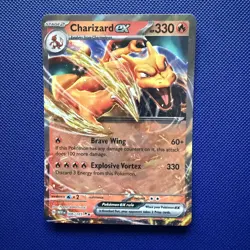 Charizard ex - 006/165 - Double Rare - Scarlet & Violet 151 - Pokemon - NM/M - Image 1