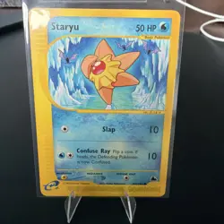 Pokemon Card - Staryu Skyridge 104/144 Common - Great Condition - Image 1