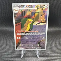 Pokemon TCG Gumshoos 153/132 Meg en Mega Evolution Illustration Rare Card - Image 1