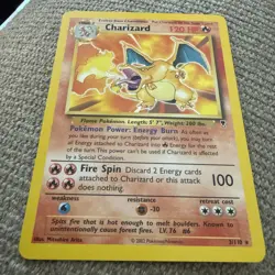 Charizard 3/110 – 2002 Legendary Collection Pokemon NM - Image 1