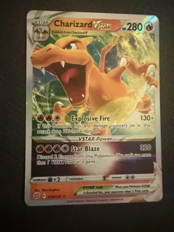 Charizard VSTAR 018/172 SWSH09 Brilliant Stars Holo Ultra Rare English - Image 1
