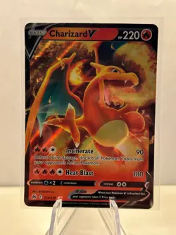 Charizard V Crown Zenith - Pokemon NM 018/159 - Image 1