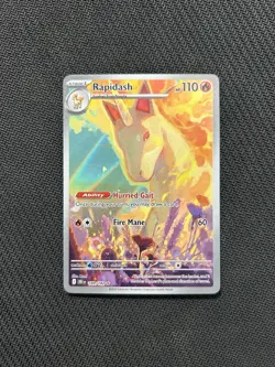 Pokemon TCG Rapidash 189/182! NM/LP Condition! See Description! - Image 1