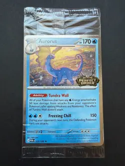 Pokemon Card Aurorus 024/088 Perfect Order Stamped Sealed - Image 1