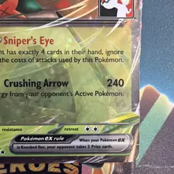 Decidueye Ex Holo Prize Pack Series 9 Promo Pokemon Card NM/LP 012/088 POR - Image 5