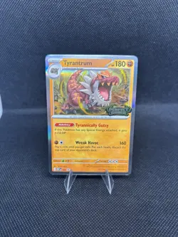 Pokemon Tyrantrum MEP 066 Stamped Black Star Promo Perfect Order Holo - Image 1