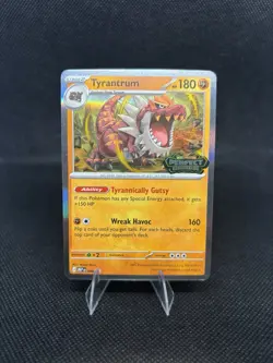 Pokemon Tyrantrum MEP 066 Stamped Black Star Promo Perfect Order Holo - Image 2