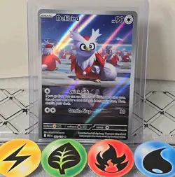 Pokemon TCG Delibird 152/132 Mega Evolution Holo 2025 NM - Image 1