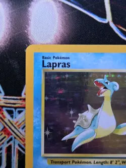 Pokemon TCG - Lapras 10/62 - Holo Rare - Fossil Unlimited Vintage - Image 3
