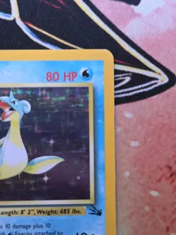 Pokemon TCG - Lapras 10/62 - Holo Rare - Fossil Unlimited Vintage - Image 4