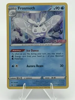 Frosmoth Prerelease SWSH007 SWSH: Sword & Shield Promo Cards Holo Pokemon TCG NM - Image 1