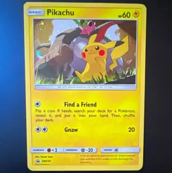 Pokemon TCG Pikachu SM234 SM Holo Promo English 60 HP Basic 2019 - Image 1