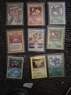 55% POKEMON TCG CARD LOT! FULLARTS & FIRST EDITIONS !! 10 Cards - Image 1