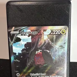 The Pokemon Company Regidrago V 184/195 Silver Tempest UR FA Holo Eng - Image 2