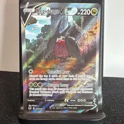 The Pokemon Company Regidrago V 184/195 Silver Tempest UR FA Holo Eng - Image 3