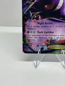Damaged 2014 Pokemon XY Phantom Forces Gengar EX 34/119 Ultra Rare Holo - Image 3