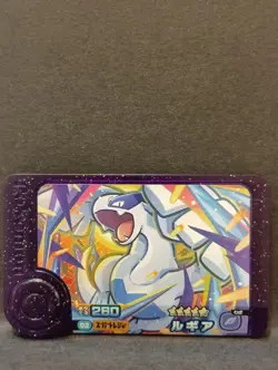 Lugia Mezastar Frienda Pokemon Super Treasure Rare Card Japanese Pick Tag - Image 1