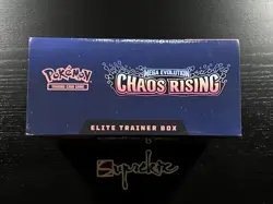 Pokemon Trading Card Game Mega Evolution Chaos Rising ETB Factory Sealed - Image 2