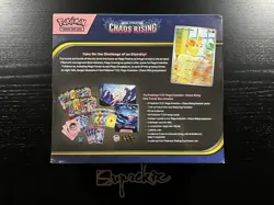 Pokemon Trading Card Game Mega Evolution Chaos Rising ETB Factory Sealed - Image 3