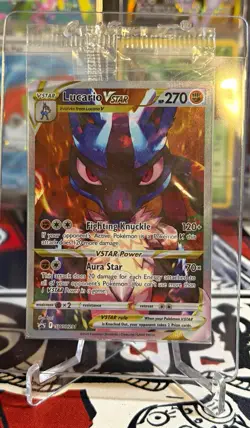 Pokemon TCG 2-Card Lot Lucario VSTAR SWSH291 + Pikachu ex 247/191 Holo - Image 1