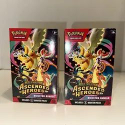 POKEMON Ascended Heroes Booster Bundle LOT Of (2) Factory Sealed Boxes Brand New - Image 1