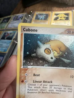 Pokemon TCG Cubone 60/112 FireRed & LeafGreen Reverse Holo 50 HP English - Image 3