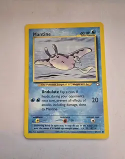 Mantine Pokemon Mantine Neo Genesis 64/111 Regular Pokemon Card NM - Image 1