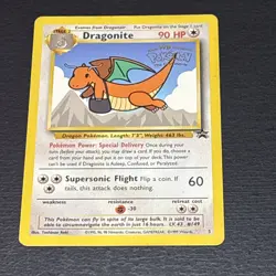 Dragonite #5 Pokemon TCG First Movie Black Star Promo Card Moderately Played MP- - Image 1