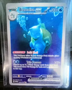 Blastoise ex 202/165 Sv2a: Pokemon Card 151 Holo (Japanese) - Image 1