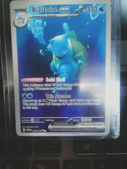 Blastoise ex 202/165 Sv2a: Pokemon Card 151 Holo (Japanese) - Image 2