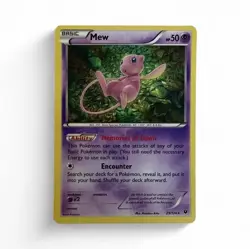 The Pokemon Company Mew 29/124 Fates Collide 2016 English Holo Rare Basic HP50 - Image 1