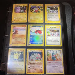 Modern and Vintage Pokemon Card Binder lot holos E-Reader pokemon - Image 2