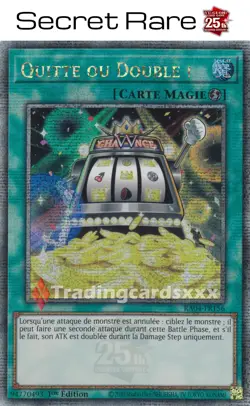 Yu-Gi-Oh! Quitte ou Double ! : QCR RA04-FR156 - Image 1
