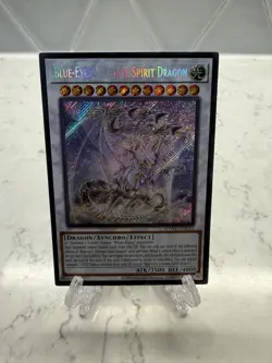 Blue-Eyes Ultimate Spirit Dragon SDWD-EN043 Secret Rare Card - Image 1