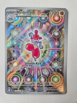 NM Medicham 241/217 ME: Ascended Heroes Illustration Rare Pokemon Card - Image 1