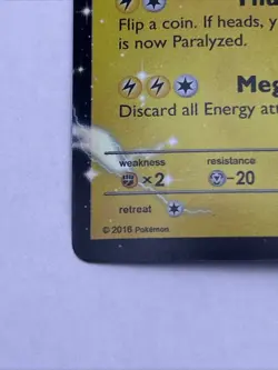 Pokemon TCG Pikachu EX XY174 Promo Holo Card - Image 2