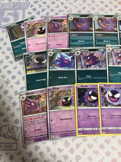 Gastly / Haunter / Gengar - 24 - Pokemon Cards Bundle - NM+ - Image 2